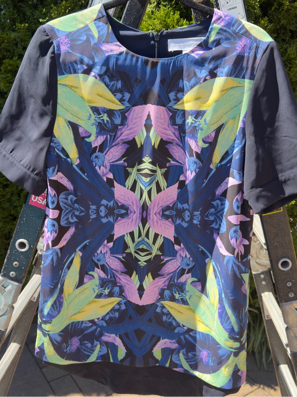 Geometric print TShirt Dress